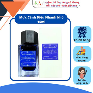 Mưc Cánh Diều Nhanh Khô 15ml - Mực Bơm Bút Máy Luyện Chữ Đẹp Cô Khang
