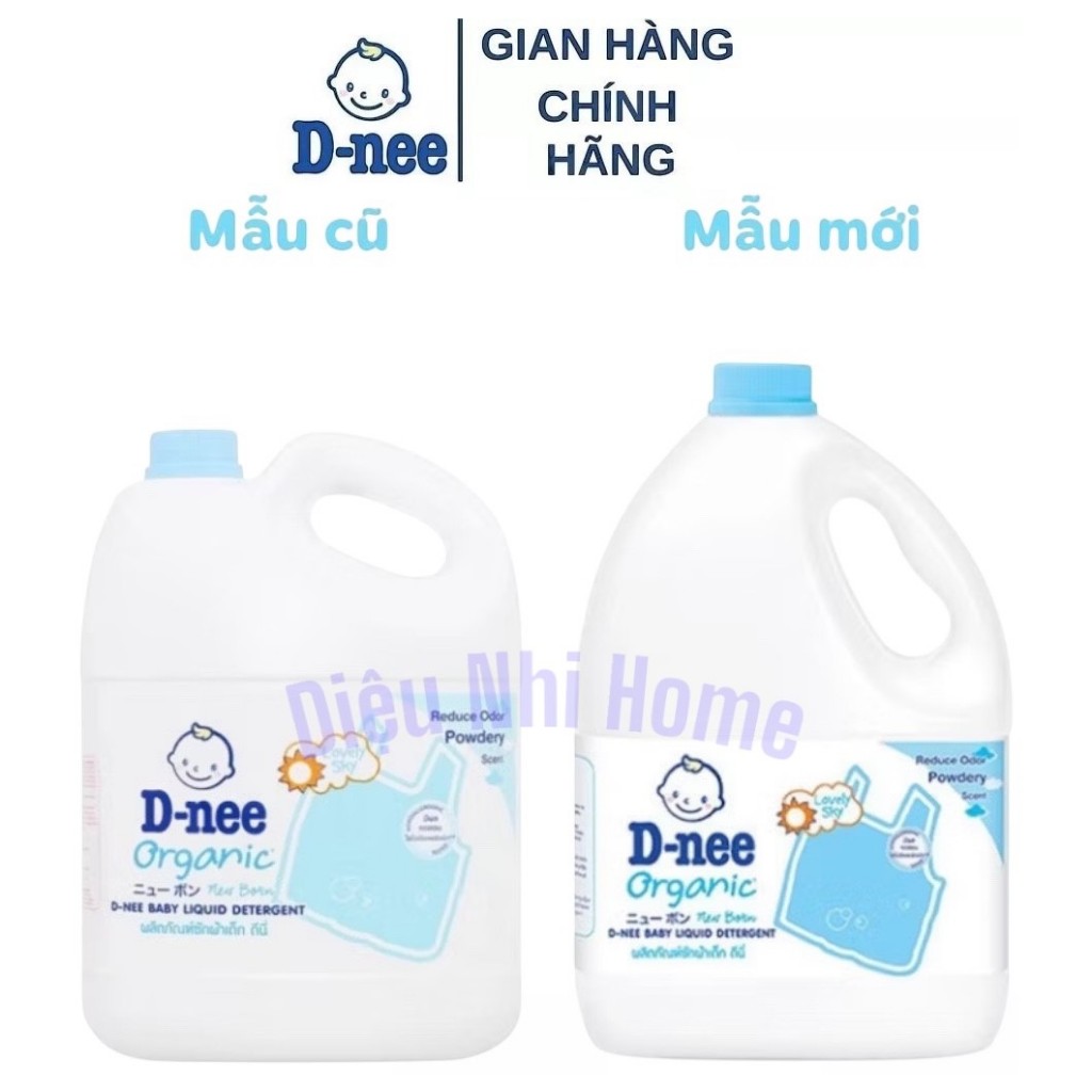 [CHÍNH HÃNG] Nước Giặt Dnee Nội Địa Thái – Dịu Nhẹ Cho Bé, Không Gây Kích Ứng Da