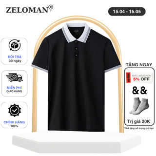 Áo polo nam cao cấp Zeloman Z9 áo thun phông có cổ cotton chính hãng trẻ trung thanh lịch