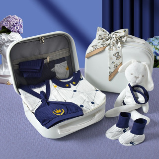 [HOẢ TỐC] Set Đồ Sơ Sinh Quà Tặng Đầy Tháng Combo Đồ Sơ Sinh Có Hộp Đựng Sang Trọng Cho Bé Trai Bé Gái