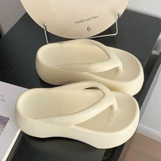 Dép Xỏ Ngón Nữ Đế Cao Tôn Dáng Dép Kẹp Tăng Chiều Cao Đi Biển Đi Chơi Cao 7Cm