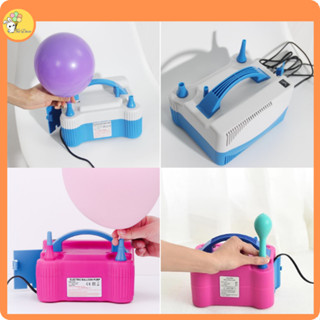   SALE SẬP SÀN   Máy Bơm Bóng Bay Bằng Điện Hai Vòi Thỏ Decor Bơm Bong Bóng Siêu Nhanh Trang Trí Sinh Nhật Phòng Cưới 