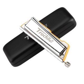 Kèn Harmonica Trochilus Chromatic 10 lỗ cao cấp
