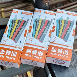 Kèn Harmonica Trochilus Chromatic 10 lỗ cao cấp