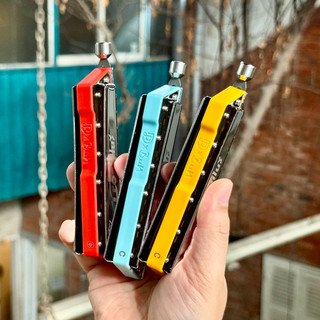 Kèn Harmonica Trochilus Chromatic 10 lỗ cao cấp