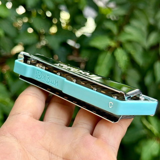 Kèn Harmonica Trochilus Chromatic 10 lỗ cao cấp