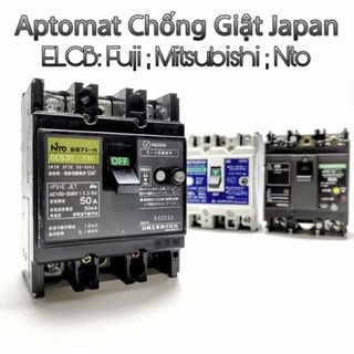 Aptomat Chống Giật Bãi 2P 40A-50A Japan ( Mới 80-95%)