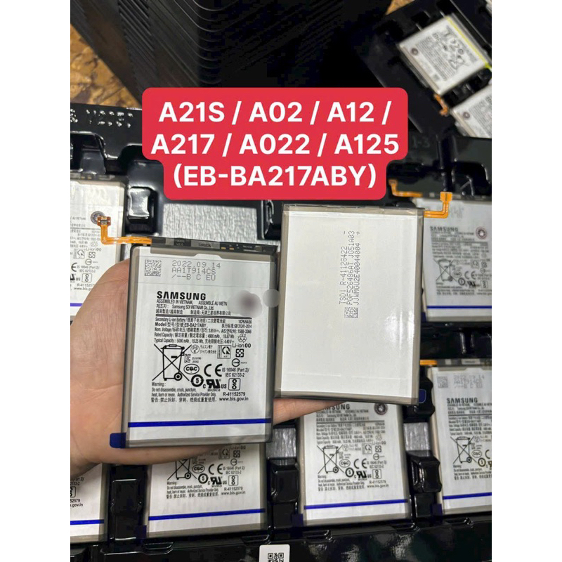 Pin Samsung A21S / A02 / A12  (EB-BA217ABY) zin hãng