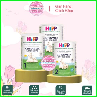 Sữa dê HiPP số 1,2 Organic 400g giúp bé phát triển chiều cao, trí não, tăng cường hấp thu