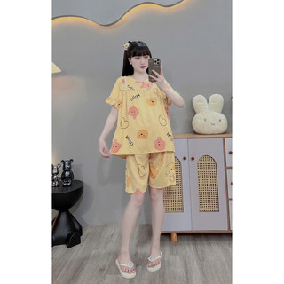 Bộ lanh bầu mùa hè [ Hàng đẹp thiết kế ]