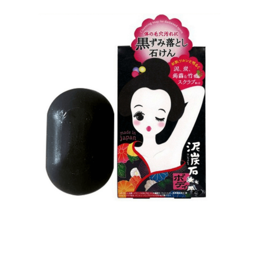 Xà phòng ngừa thâm nách Pelican Deitanseki Body Scrub Soap Bar 100g Nhật Bản