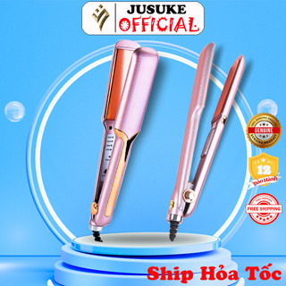 Máy duỗi tóc, uốn tóc, làm xoăn JUSUKE Pro hiệu quả phù hợp cho mọi loại tóc bảo hành 1 năm