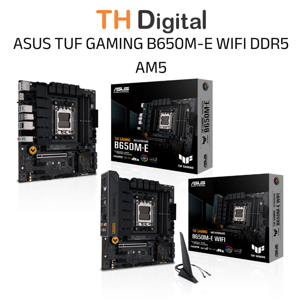 Mainboard ASUS TUF GAMING B650M-E WIFI DDR5 AM5 Hàng chính hãng