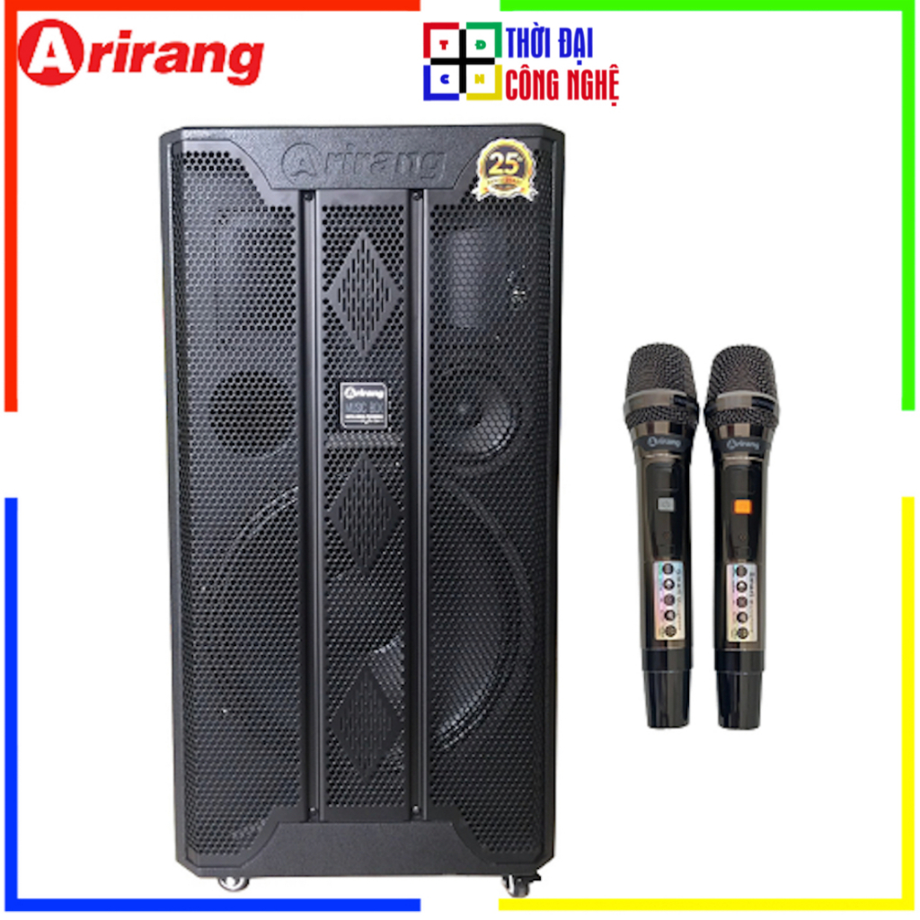 Loa KÉO karaoke di động Arirang MK3 Max Bluetooth, không dây. Bảo hành 24 tháng, 1 đổi 1 trong 15 ng