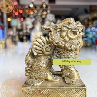 Kì Lân Ngồi Bệ Vuông Phong Thủy