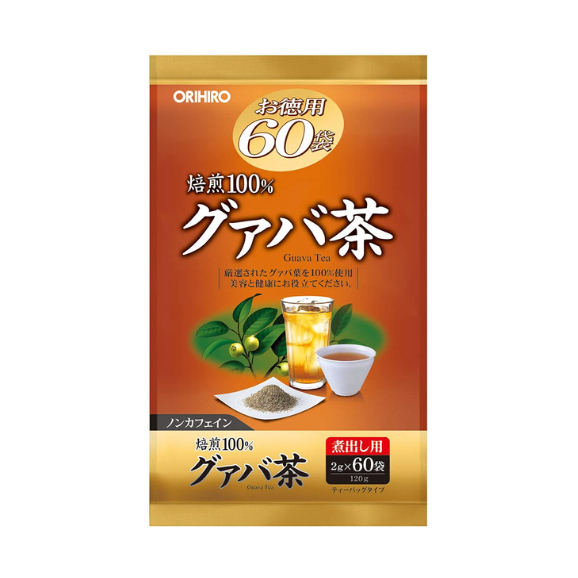 Trà ổi Orihiro túi lọc 60 gói thanh nhiệt mát gan Nhật Bản