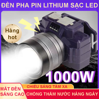  Đèn Pin led Đội Đầu Siêu Sáng Chiếu Sáng Chuyên Dụng Cho Chạy Bộ Cắm Trại +Cổng Sạc TYPE-C Tiện Lợi Dùng Sạc Điện+IPX6 