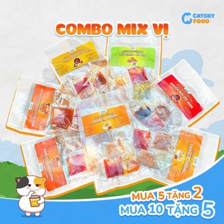  COMBO BÁNH TRÁNG TRỘN Ủ BƠ MỚI - MỪNG CATSKY 1 TRIỆU ĐƠN - Mua 5 tặng 2 - Mua 10 tặng 5 