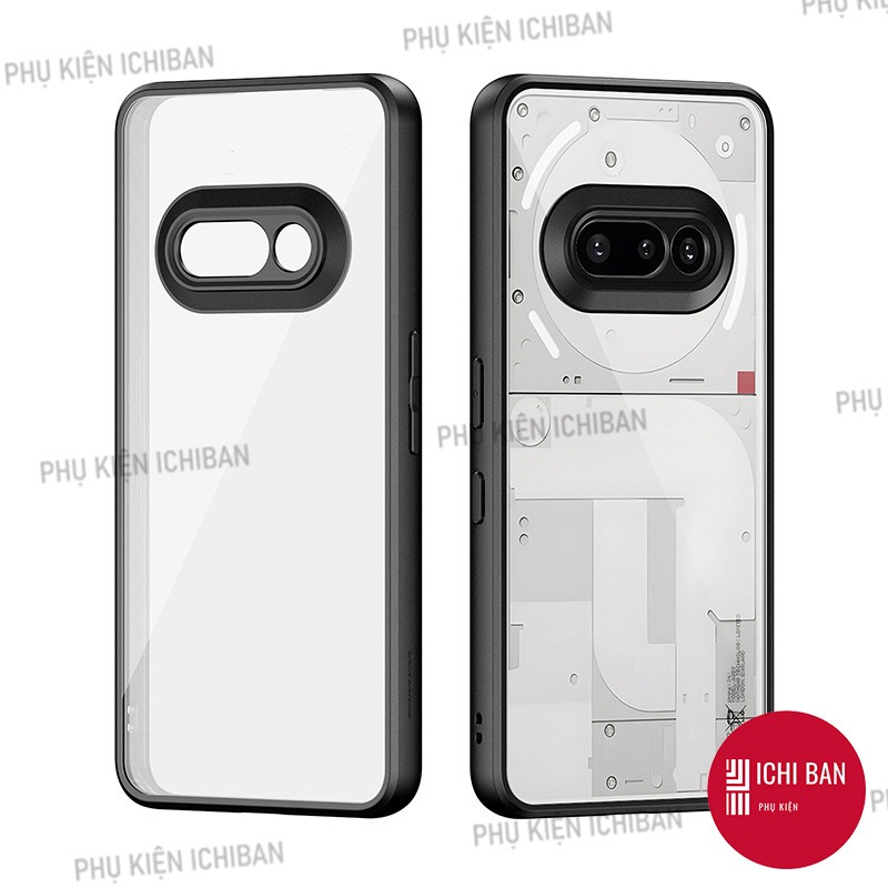 Ốp Lưng CỨNG Trong Suốt Nothing Phone 3a Pro/ 3a, Nothing Phone 3/ 2a Plus Chống Ố Ôm Khít Máy Bảo V