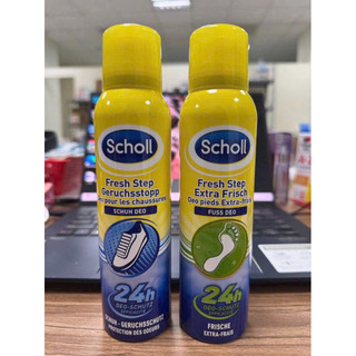  Xịt khử mùi hôi chân & giày dép Scholl Fuss 150ml ngăn mồ hôi chân hiệu quả hàng Đức 