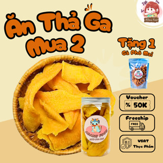 Xoài Sấy Dẻo Muối Ớt, MUA 2 TẶNG 1, Ăn Thả Ga Tiết Kiệm Hơn Với Túi 500gr, Thơm Ngon, An Toàn VSTP