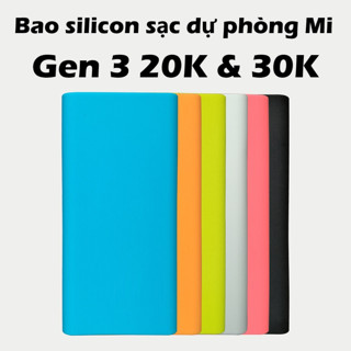 BAO SILICON SẠC DỰ PHÒNG Xiao 20.000 GEN 3 - VỎ BẢO VỆ SILICON SẠC DỰ PHÒNG Xiao GEN 3 30000 mAh