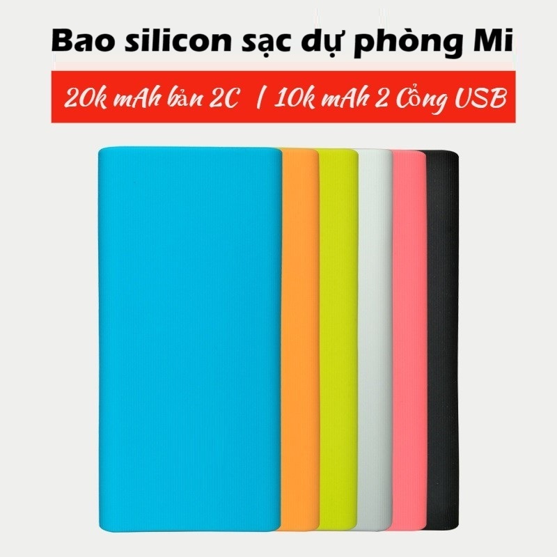 BAO SILICON SẠC DỰ PHÒNG Xiao 10000 GEN 2S - VỎ BẢO VỆ SILICON SẠC DỰ PHÒNG Xiao GEN 2S