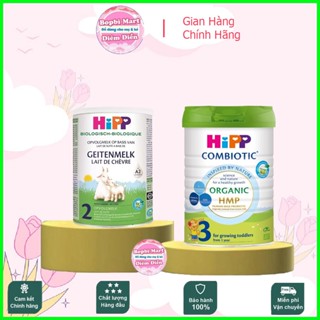 [ Cam Kết Chính Hãng ] Sữa bột công thức HiPP Organic Combiotic Số 1/2/3 Lon 350g/800g Mẫu Mới