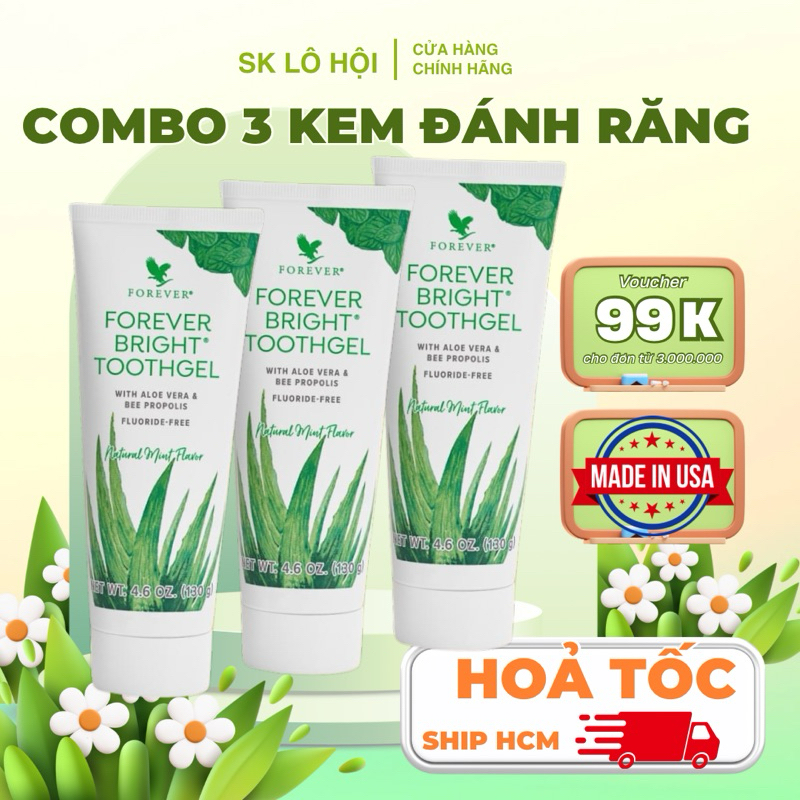 COMBO 3 KEM ĐÁNH RĂNG LÔ HỘI 028FLP