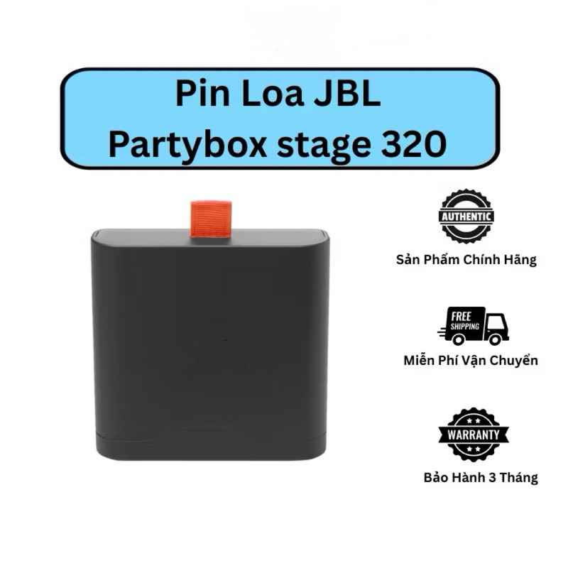 Pin thay thế cho loa JBL Partybox 320 dung lượng chuẩn 10.000mAh
