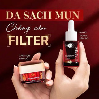 Kem Cao Mụn Sâm Đỏ 36 vị hủ lớn