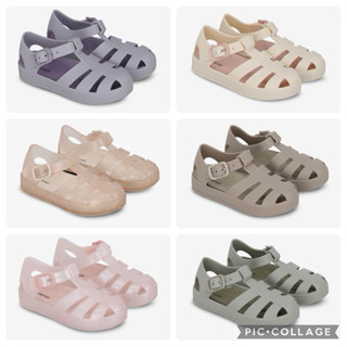  Sandal nhựa bé trai bé gái Minene - Dép quai hậu nhựa quai dán mềm. đềm cao su 