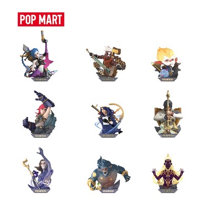 POP MART League of Legends: Arcane Series Figures Blind Box - Whole Set