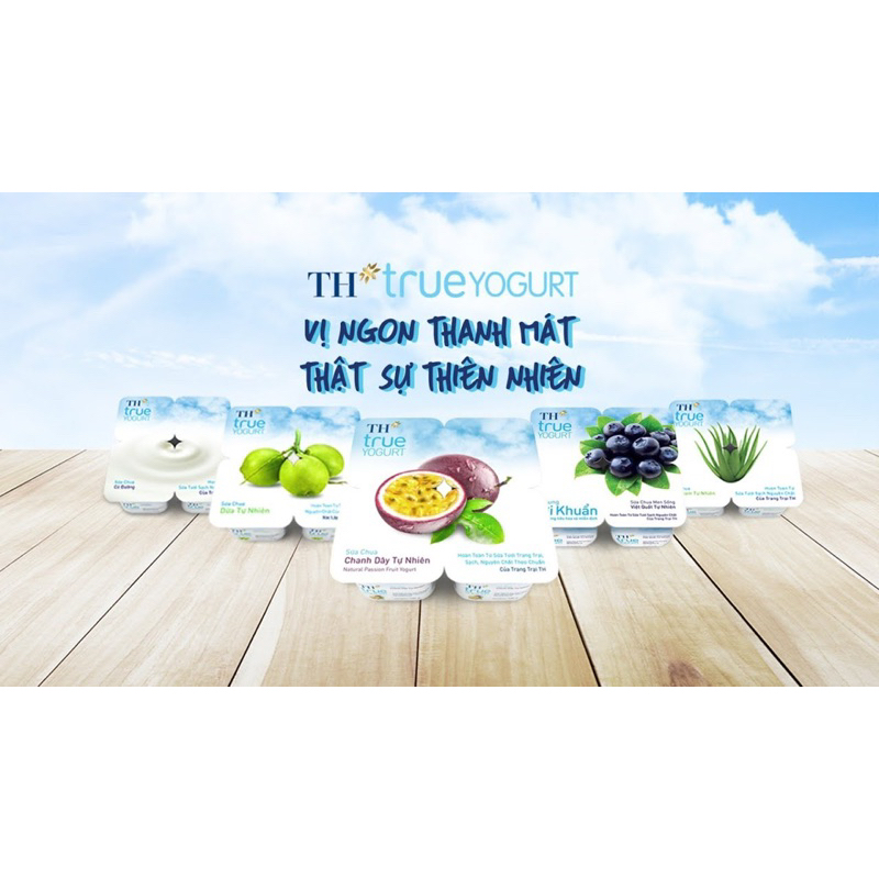 Sữa Chua Ăn TH true Milk ( Có chọn vị, mix vị, đủ loại )Thùng 48 hộp