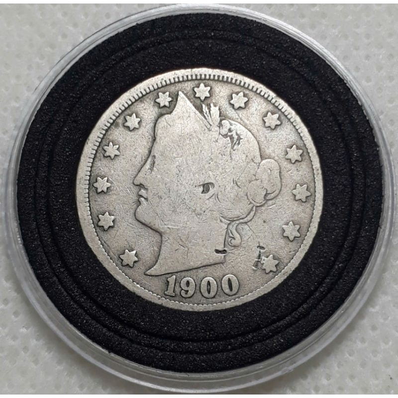 Xu Xưa Liberty Nickel năm 1900 Sưu Tầm