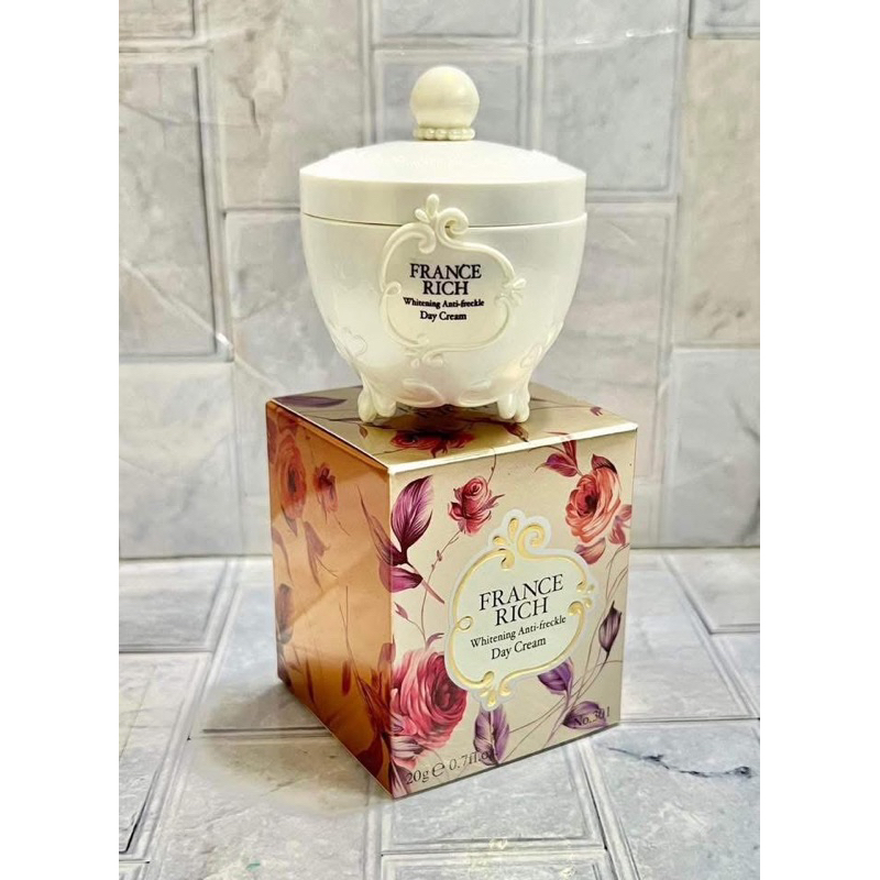 Kem dưỡng da mặt France Rich whitening anti - frekle cho da nám và tàn nhang 20gr - kem Francerich -