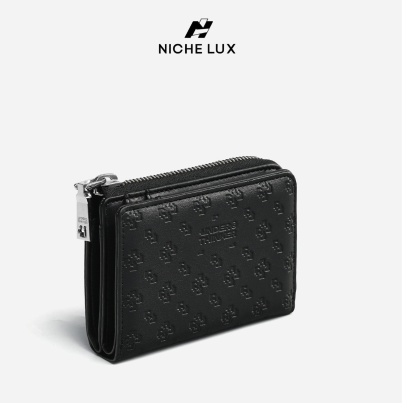 Ví Da PU Ngang Cầm Tay RONAN Bóp Đựng Tiền Thẻ Nam Nữ Nhiều Ngăn Unisex Trượt Nước | NICHE LUXURY