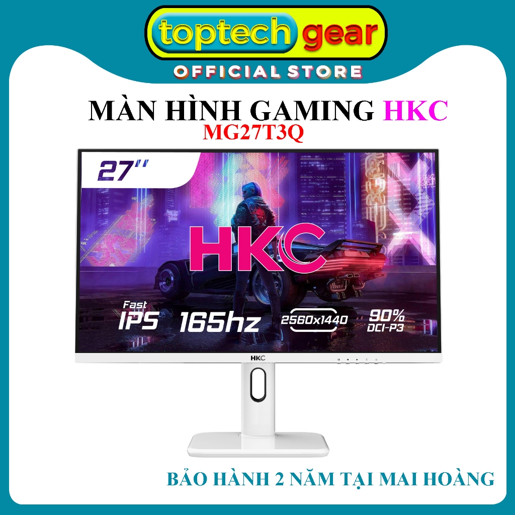 MÀN HÌNH ĐỒ HỌA CAO CẤP HKC MG27T3Q 27INCH IPS 2K 165HZ – HIỂN THỊ CHUẨN XÁC, HIỆU NĂNG VƯỢT TRỘI