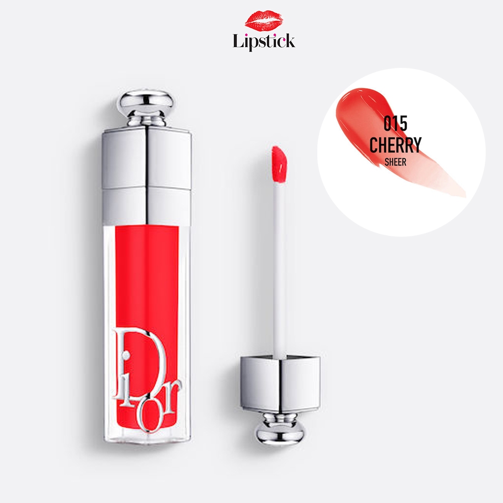 Son Kem Dưỡng Dior Maximizer 015 Cherry Màu Đỏ Cherry 6ml Lipstick Offical Store Khắc son miễn phí