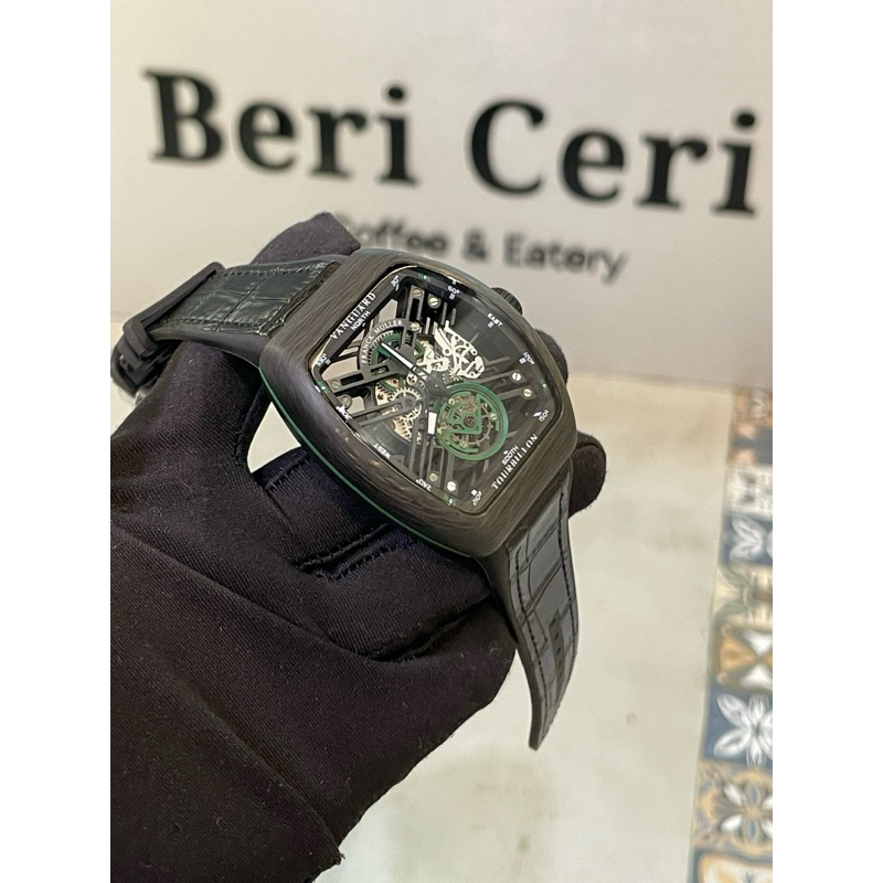 Fullbox Franck muller v45 , vỏ carbon siêu nhẹ . RevoLuxury