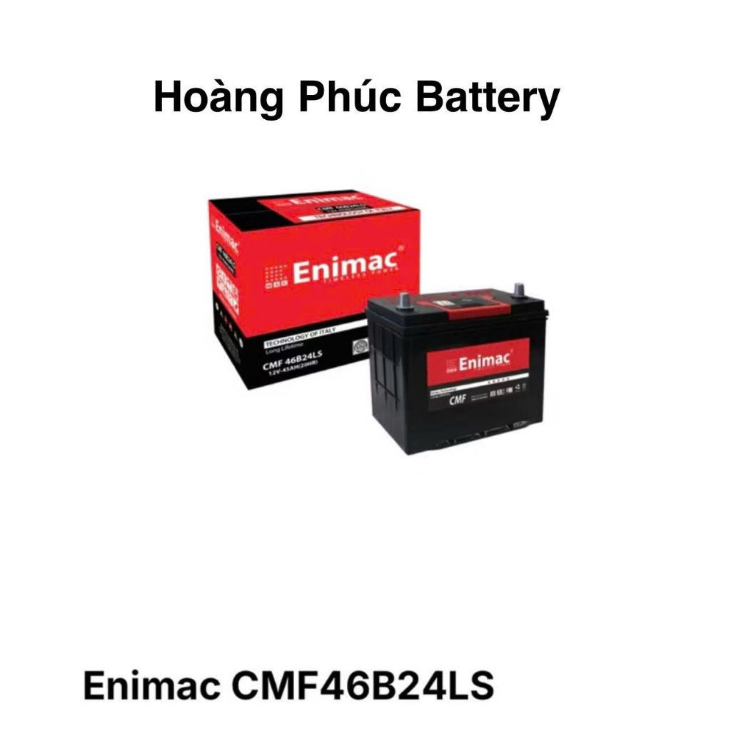 Bình ắc quy 12v khô Enimac CMF46B24LS 45ah