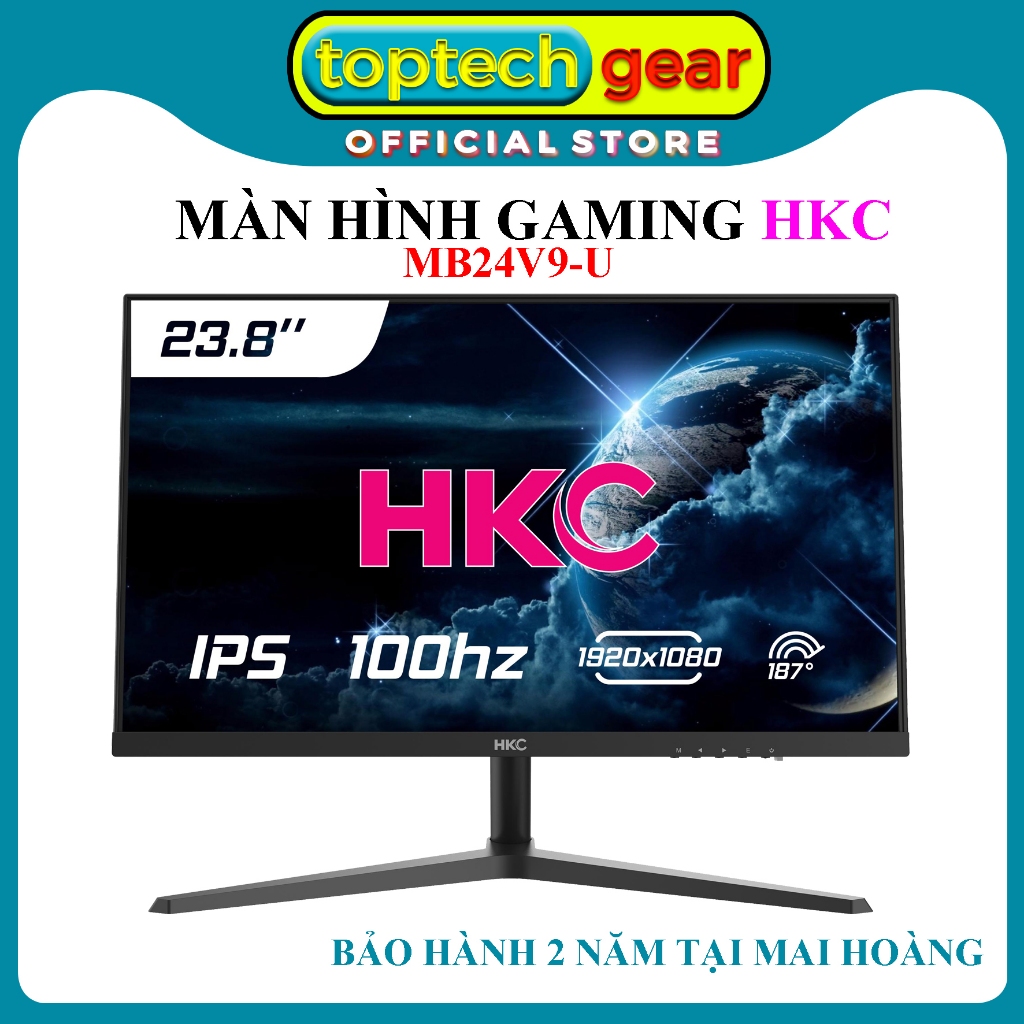 Màn Hình Văn Phòng HKC MB24V9-U 23.8inch IPS 100Hz - Mượt Mà , Sắc Nét