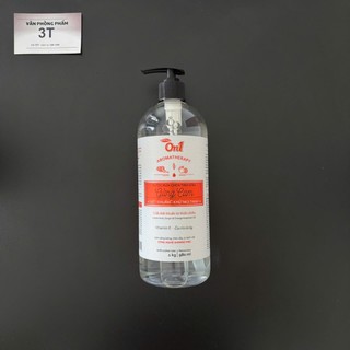  Nước Rửa Chén On1 Gừng Cam Chai 1kg 980ml Đánh Bay Dầu Mỡ Khử Mùi Dịu Nhẹ An Toàn Da Tay 