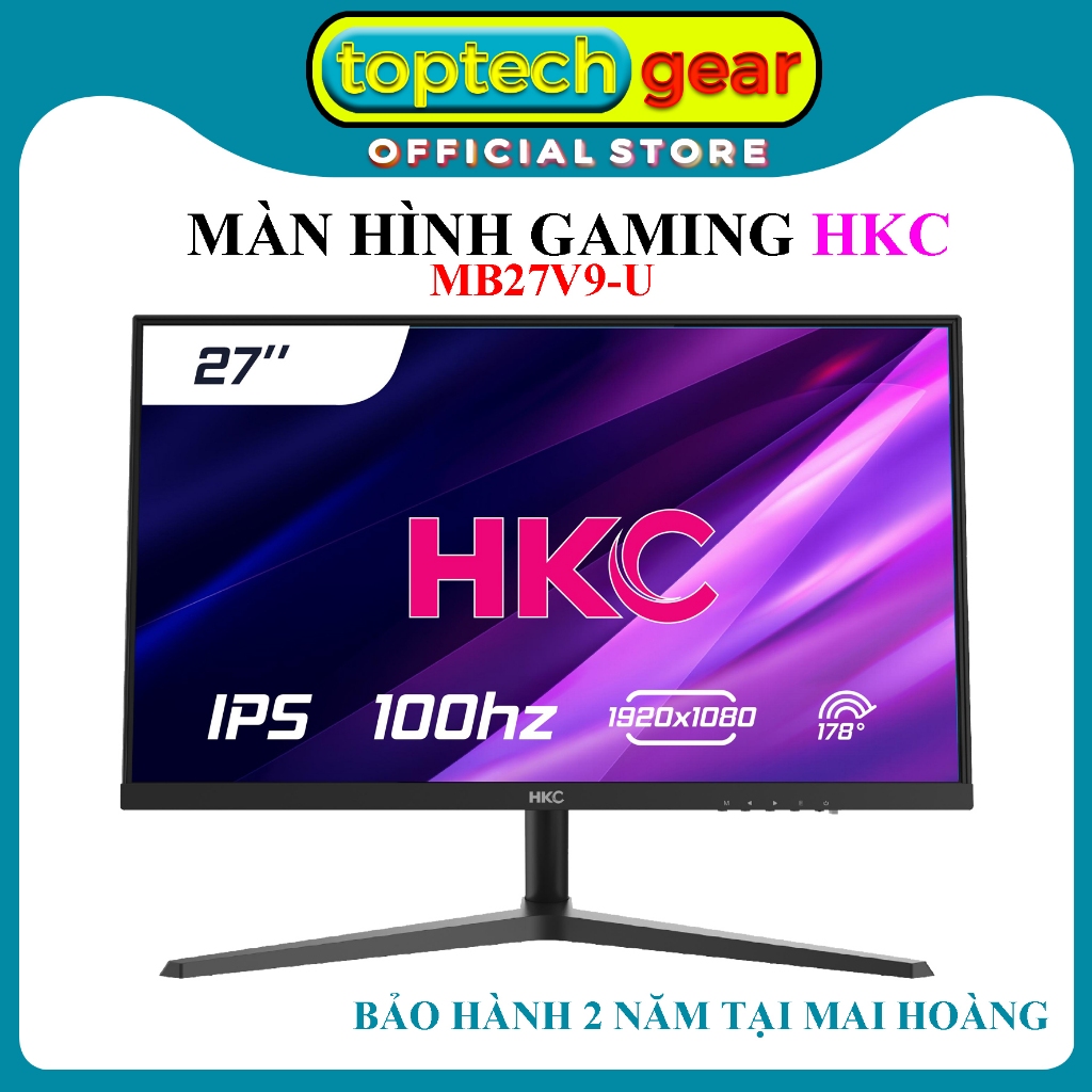 Màn Hình Văn Phòng HKC MB27V9-U 27inch IPS 100Hz - Rộng Rãi , Mượt Mà