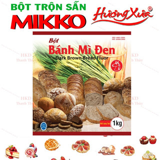 Bột bánh mì đen 1kg - mikko hương xưa
