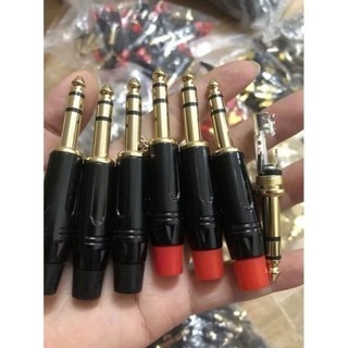 Jack 6.5 (6 ly) stereo + mono chuẩn đồng hàng nhập khẩu