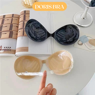  Áo Dán Ngực DORIS BRA Áo Ngực Nữ Áo Cài Trước Tạo Khe Mút Dày 2cm 3cm 6cm Tặng Kèm Dây Trong Chống Tụt Hở Lưng 