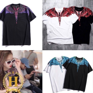  Áo thun tay lỡ cánh chim cháy phố hot trend 2025- Áo phông unisex nam nữ bacis hàn quốc ulzzang freesize 65kg 