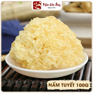  Nấm tuyết 100g ngân nhĩ khô không tẩy trắng thơm giòn nguyên liệu nấu chè dưỡng nhan 