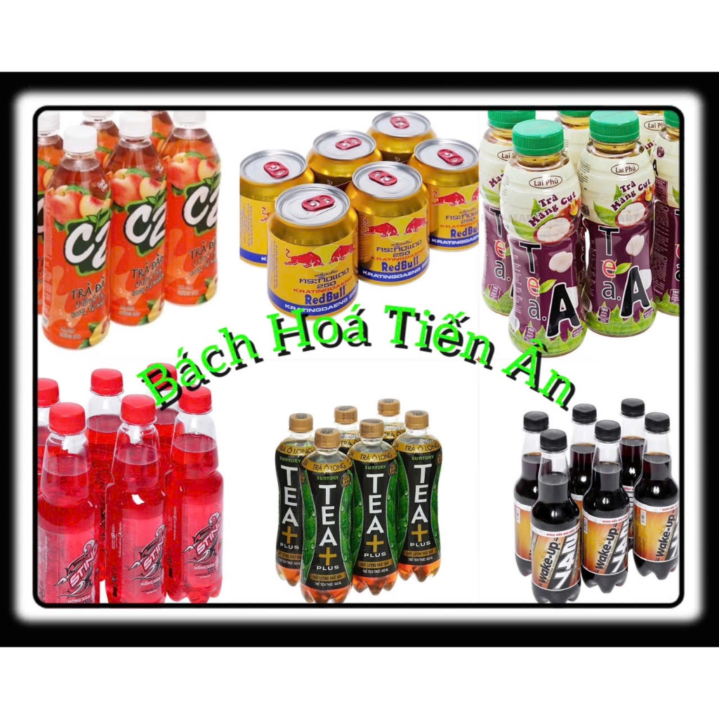 Lốc 6 Nước Ngọt Các Loại, giải khát mùa hè, ngon thật đã